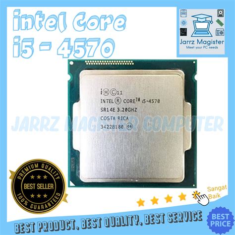 Jual Processor Intel core i5 4570 soket 1150 | Processor i5 Gen 4 LGA ...