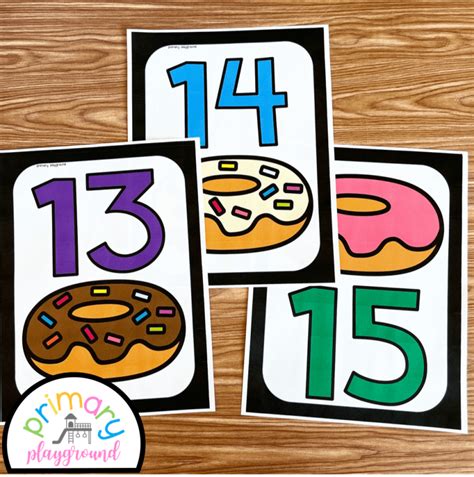 Cake Walk Numbers Printable