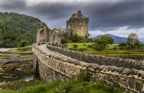 K Eilean Donan Scotland Castles Landscape Design Hd Wallpaper