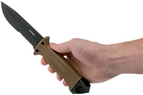 Gerber LMF II Infantry Coyote Brown 22 01463 Fixed Knife