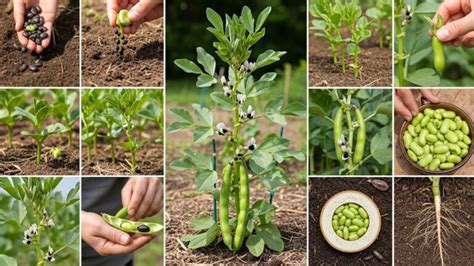 grow fava beans  complete guide  seed  harvest