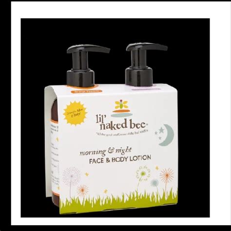 Naked Bee Lil Ones Morning Night Face Body Lotion Set Gaston College Bookstore