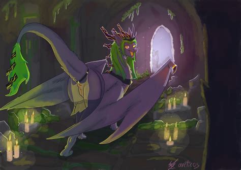 Rule Absurd Res Anus Arcticos Ass Candle Cave Cave Background Clothing Crown Dragon Female