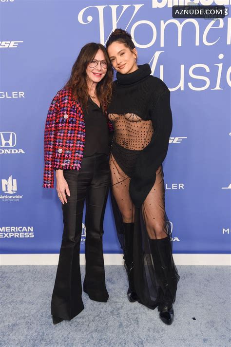 Rosalia Sexy Flashes Her Hot Boobs At The 2023 Billboard Women In Music Awards In Inglewood AZNude