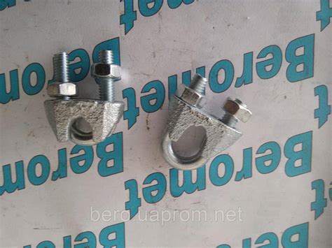 Купить Зажим для троса, 6 мм, DIN 741, оцинкований, цена 3.65 ₴ — Prom ...