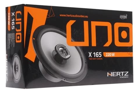 Hertz Uno X 165: купить коаксильную акустику в Тюмени по доступной цене