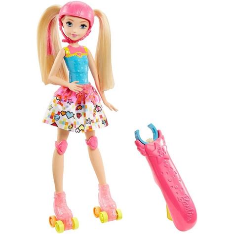Barbie КУКЛА НА РОЛИКАХ - «Крутая Барби на роликах! Она даже умеет ...
