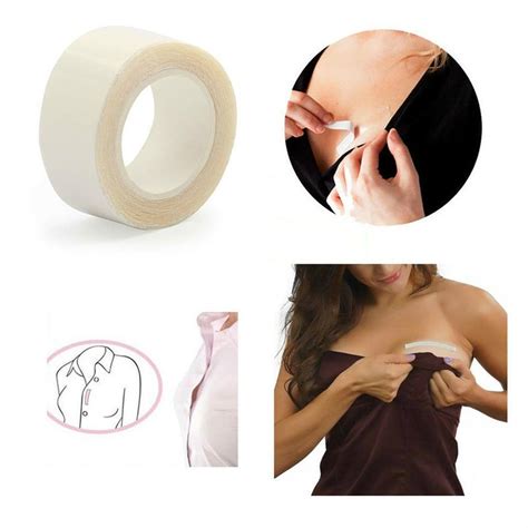 Double Sided Clear Fashion Body Tape Toupee Wig Lingerie Dress Boob Tit Walmart