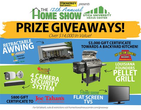 2024 Giveaway Weekend – Home Show at Nexus Center