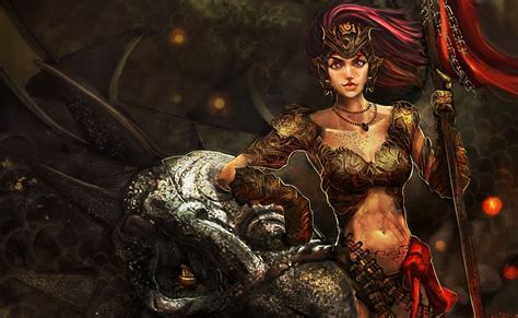 Illustration Women Fantasy Art Anime Artwork Mythology Screenshot