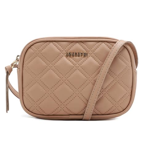 Bolsa Crossbody Estruturada Anacapri Nude Marina Calçados