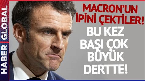 Fransa Derin Krizde Muhalefet Macron un Fişini Çekti YouTube