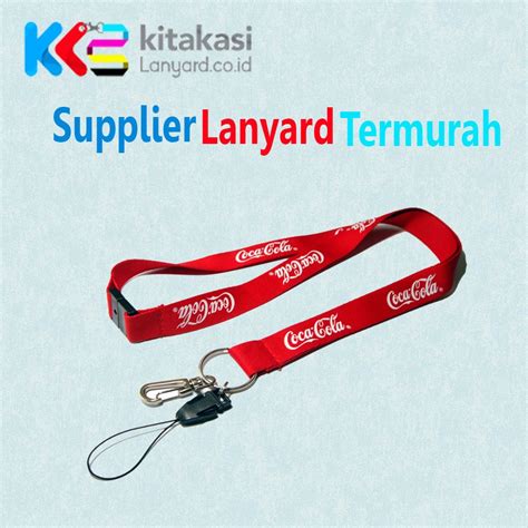 Tali Lanyard Murah Spesialis Print Tali Lanyard Bergaransi Gratis