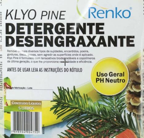 Klyo Pine Detergente Gel Litros Klpgcx Renko