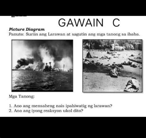 Gawain C Picture Diagrampanuto Suriin Ang Larawan At Sagutin Ang Mga