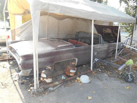 1958 Lincoln Continental Mark III Convertibles And Hardtop Parts Car