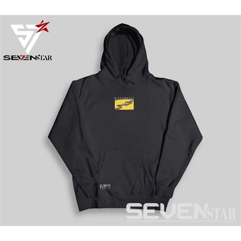 Hoodie Men Distro Original Brand Thick Sweater Black Cowo Korean Style