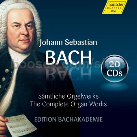 Bach Johann Sebastian Complete Organ Works Hanssler Classic Audio