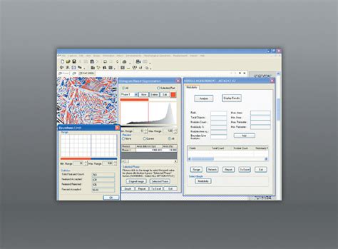 Metzer-M Microcam Metallurgical Micro Image Analysis Software