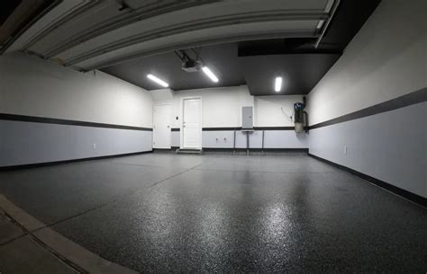 Black And White Garage Floor Epoxy Flooring Guide By Cinvex