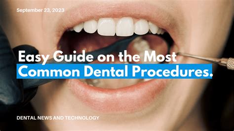 Comprehensive Guide To Common Dental Procedures Alora Dental Clinic