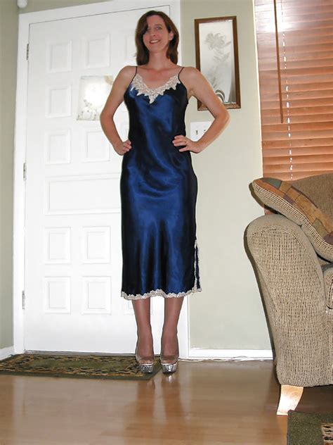 Satin Dress Pantyhose Porn Pictures XXX Photos Sex Images PICTOA