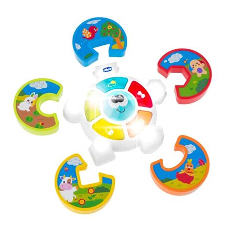 Puzzle interactif des animaux Chicco King Jouet Puzzle bébé enfant