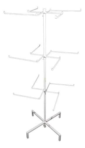 Arara Para Lingerie Niveis Giratorio Branco Frete grátis