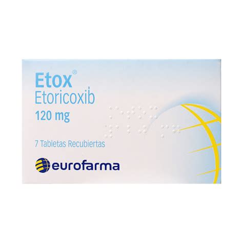 Etox Etoricoxib Mg Eurofarma Caja X Tabletas