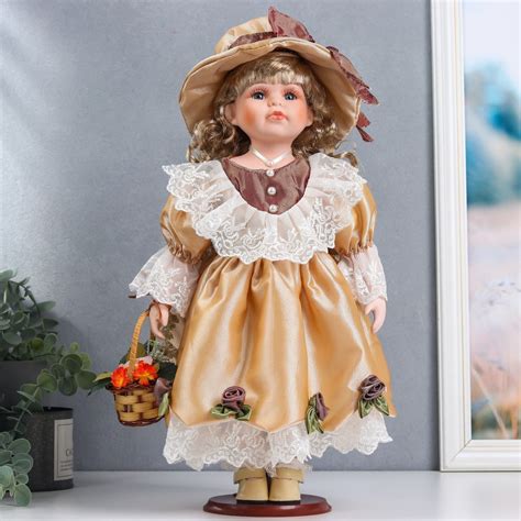 Кукла коллекционная, керамика,40 см, Вика - купить с доставкой по ...