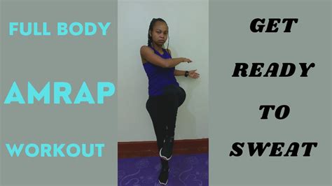 FULL BODY AMRAP WORKOUT Feel The Burn YouTube