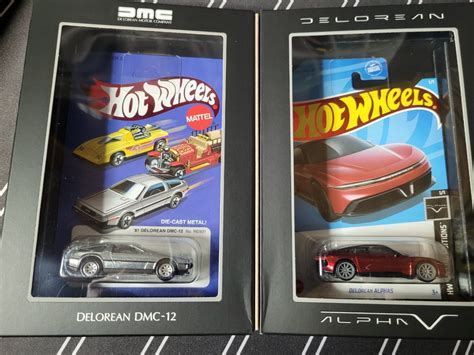 Hot Wheels X DeLorean HWC Premium Collectible Series Cars Mattel Creations