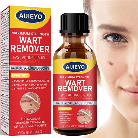 Wart Remover Liquid Maximum Strength Gel Mask With Exclusive Formula