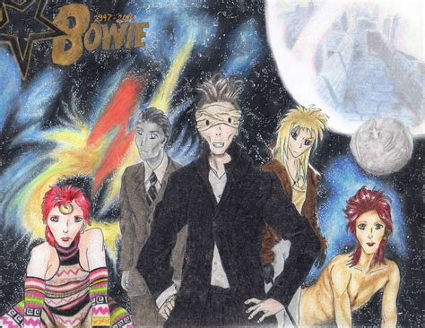 David Bowie Tribute By Sniffnsketch On Deviantart
