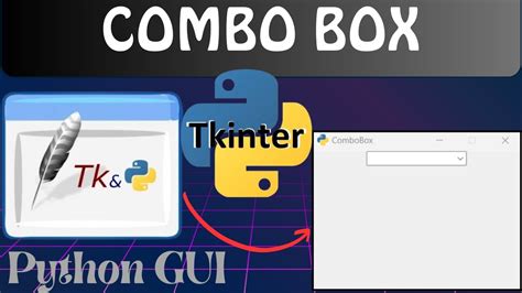 Python 4 Tkinter Tutorial For Beginners How To Create Combo Box