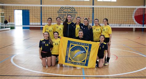 El Equipo De Voleibol Femenino De La UPO Logra El Pase A La Fase Final