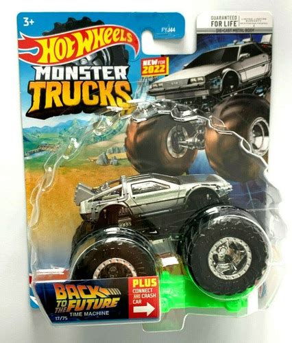 Hot Wheels Monster Trucks Delorean Back To The Future Mercadolibre