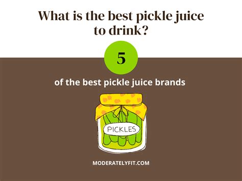 Whats The Best Pickle Juice To Drink