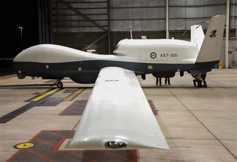 Royal Australian Air Force Receives Its First Mq 4c Triton Unmanned
