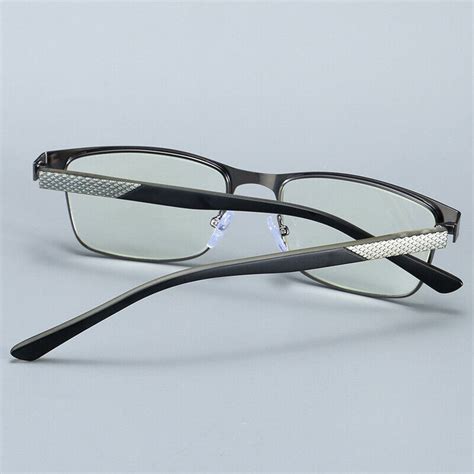 2x Herren Metall Rechteck Federscharnier Lesebrille 1 0 1 5 2 0 2 5 3 3