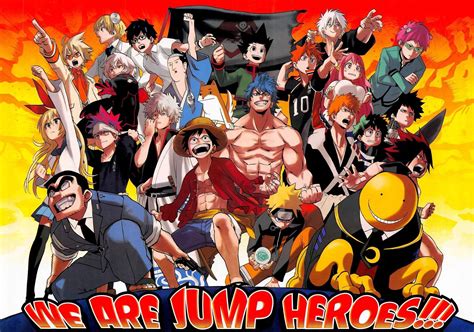 Shonen Jump Anime Characters Shonenjump Manga Shonenjumpfanart - Vrogue