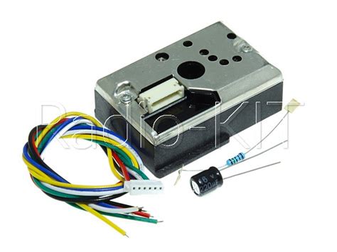 Датчик пыли оптический GP2Y1010AU0F с кабелем Модуль