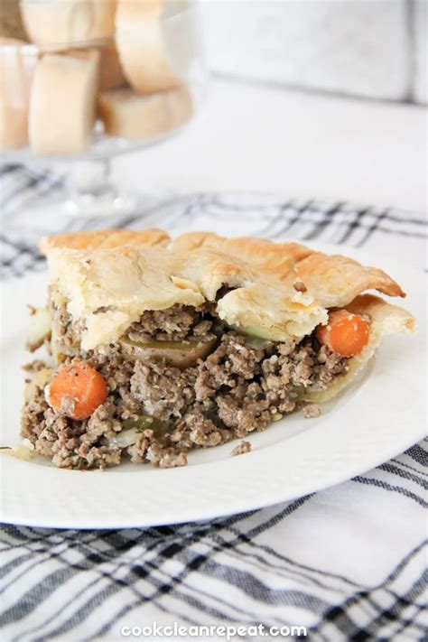 Easy Ground Beef Pot Pie - Cook Clean Repeat