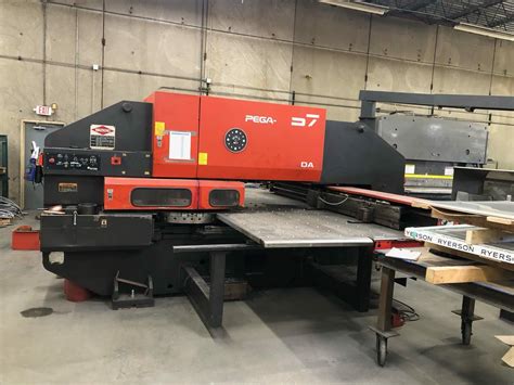 30 Ton Amada Pega 357 CNC Turret Punch 1993 Revelation Machinery