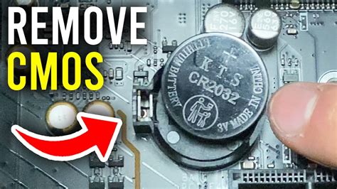 How To Remove Cmos Battery From Motherboard Full Guide Youtube