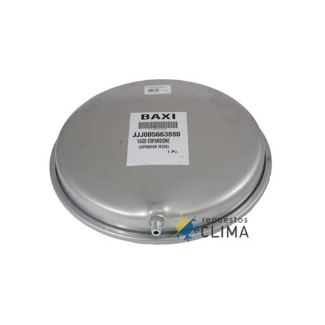 VASO EXPANSION CALEFACCION 8L 400Ø 1 4M PARA COINTRA BAXI