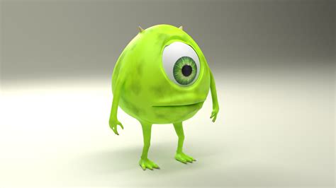 Mike Wazowski 3D model - TurboSquid 2113884