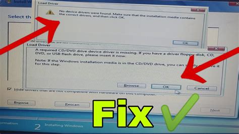 No Device Drivers Were Found On Windows Installation Fix Issue Ll