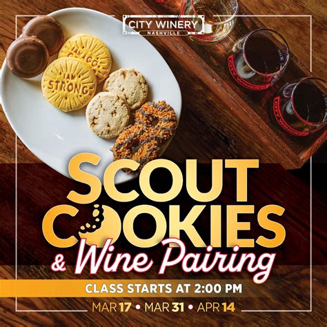 Scout Cookie & Wine Pairing | Downtown Nashville