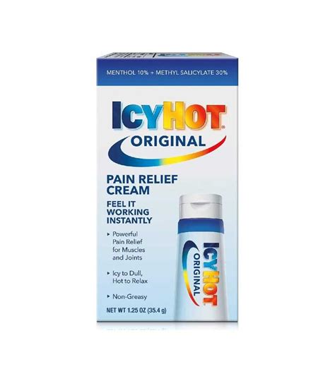 Icy Hot Pain Relief Cream Gm Wealzin